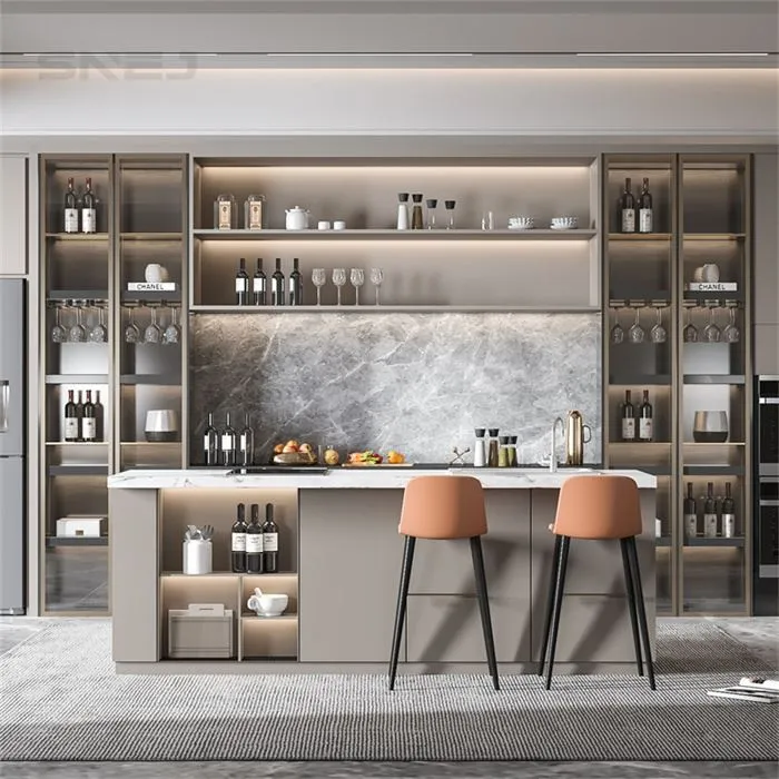 Современный отдельно стоящий шкаф